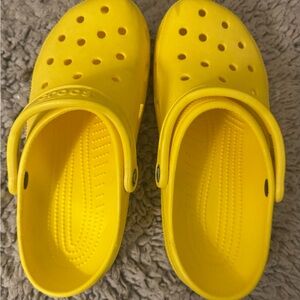 Yellow Crocs Clogs